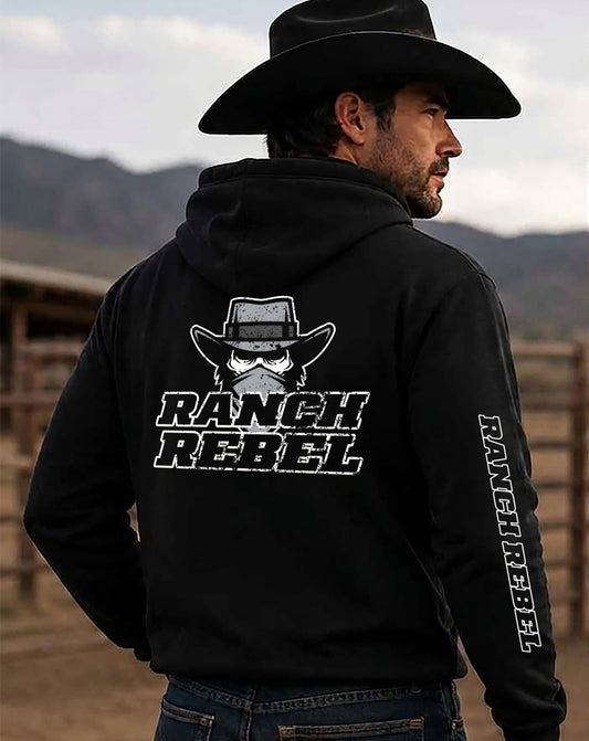 BLACK LOGO HOODIE