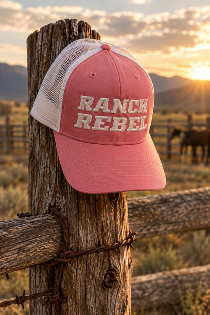 PINK REBEL HAT