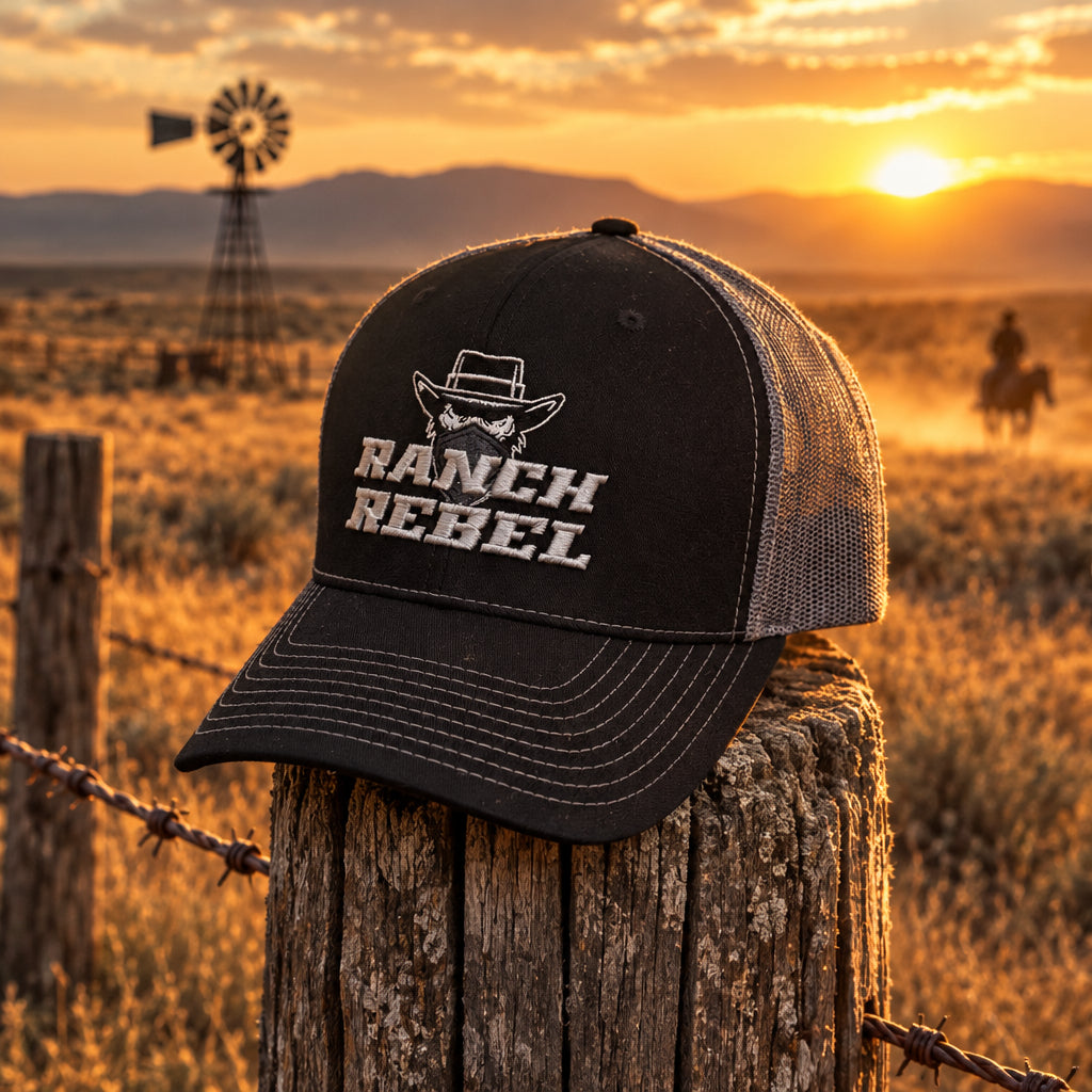 BLACK REBEL HAT