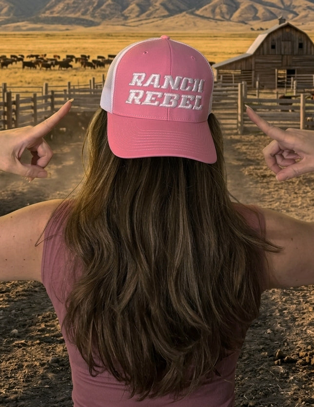 PINK REBEL HAT